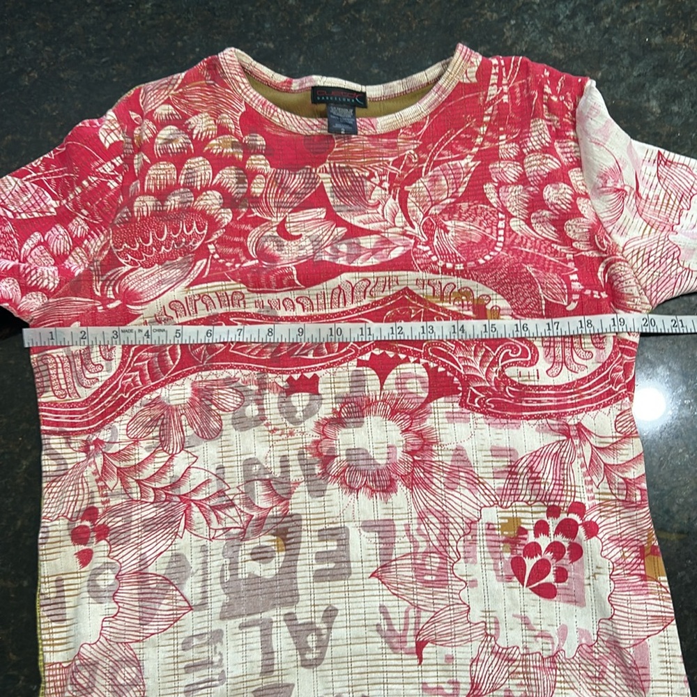 Custo Barcelona vintage long sleeve top - Picture 6 of 11